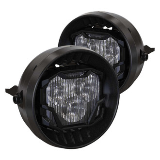 Morimoto® - Fog Light Location Mounted 4Banger HXB Type F1 2x45W Wide Beam LED Light Kit