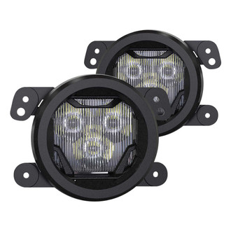 Morimoto® - Fog Light Location Mounted 4Banger NCS Type M 2x20W Wide Beam LED Light Kit