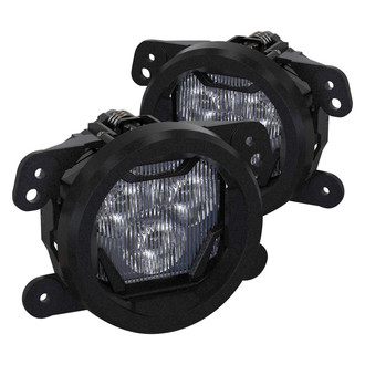 Morimoto® - Fog Light Location Mounted 4Banger NCS Type M 2x20W Wide Beam Yellow LED Light Kit