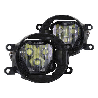 Morimoto® 4B-FOG-T-1064 - Fog Light Location Mounted 4Banger NCS 2x20W Wide Beam LED Light Kit