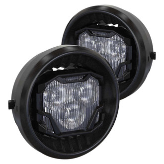 Morimoto® - Fog Light Location Mounted 4Banger NCS Type T2 2x20W Wide Beam Yellow LED Light Kit