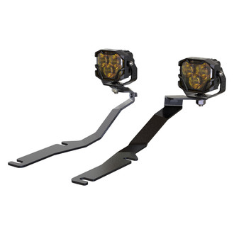 Morimoto® - Hood Ditch Mounted 4Banger NCS Drift SAE 2x15.6W Wide Beam LED Light Kit