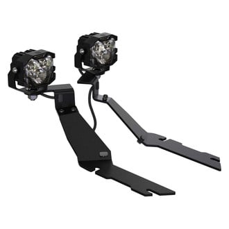 Morimoto® - A-Pillar Mounted 4Banger HXB 2x45W Wide Beam Yellow LED Light Kit