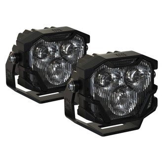 Morimoto® - A-Pillar Mounted 4Banger HXB 2x45W Combo Beam LED Light Kit