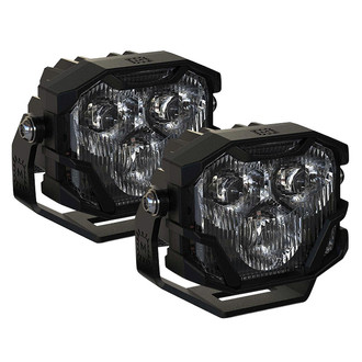 Morimoto® 4B-SURF-1004 - 4Banger NCS 2x20W Wide Beam LED Lights