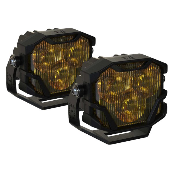 Morimoto® - 4Banger NCS 2x20W Wide Beam Yellow LED Lights