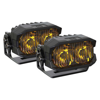 Morimoto® - 2Banger NCS 2x13.5W Combo Beam Yellow LED Lights
