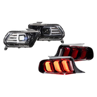 Morimoto® - XB™ Driver and Passenger Side Black Halo Projector LED Headlights