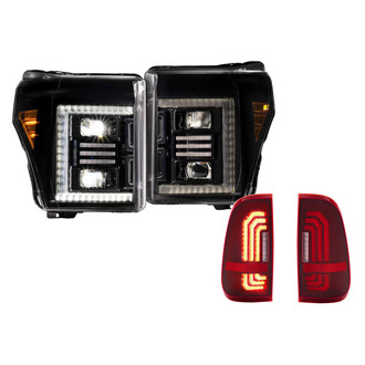 Morimoto® - XB Hybrid LED Headlights and XB LED Tail Lights Set