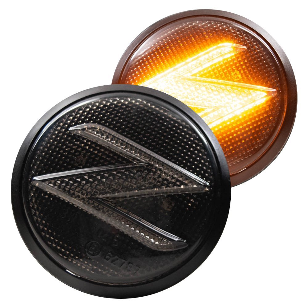 Morimoto® LF0561 XB™ Black Smoke LED Side Marker Lights