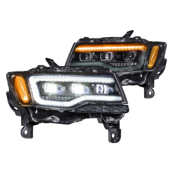 Morimoto® - XB™ Gloss Black Projector LED Headlights with Sequential DRL