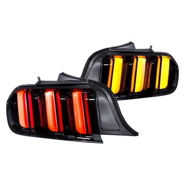 Morimoto® - XB™ Black Sequential LED Tail Lights, Ford Mustang
