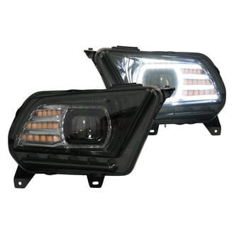 Morimoto® - XB™ Driver and Passenger Side Black Halo Projector LED Headlights