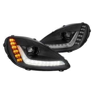 Morimoto® LF460.2 - XB™ Gen I Driver and Passenger Side Black Sequential DRL Bar Projector LED Headlights