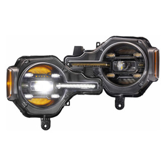 Morimoto® - XB™ Driver and Passenger Side Black Projector LED Headlights