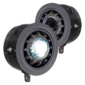Morimoto® - Super7™ 7" Round Driver and Passenger Side Switchback DRL Bar Projector Bi-LED Headlights