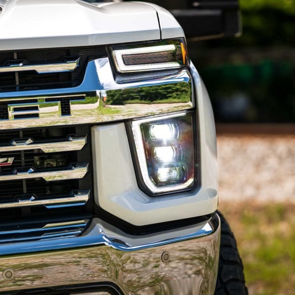 Morimoto® LF547 - XB™ Driver and Passenger Side Gloss Black DRL