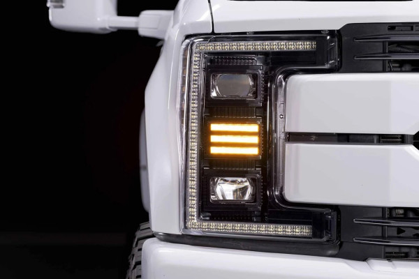 Morimoto® LF554.2 - XB™ Hybrid Driver and Passenger Side Black DRL Morimoto® LF554.2 - XB™ Hybrid Driver and Passenger Side Black DRL