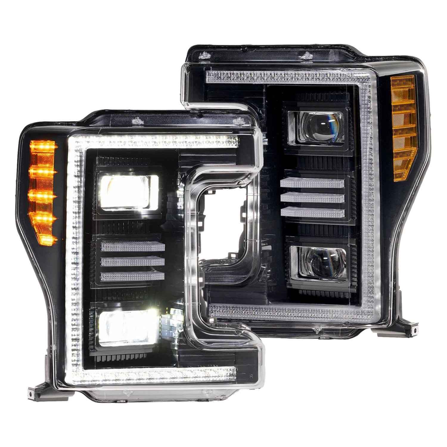 Morimoto® LF554.2 - XB™ Hybrid Driver and Passenger Side Black DRL Morimoto® LF554.2 - XB™ Hybrid Driver and Passenger Side Black DRL