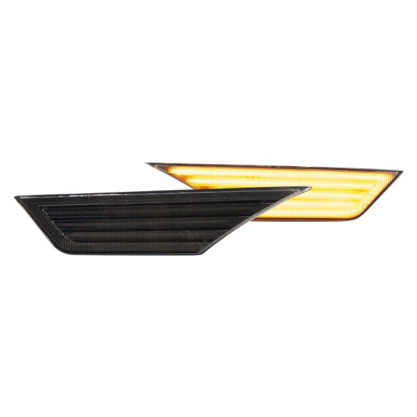 Morimoto® - XB™ Black/Smoke LED Side Marker Lights, Honda Civic