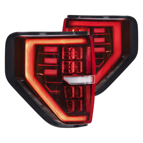Morimoto® - XB™ Black/Red Fiber Optic LED Tail Lights