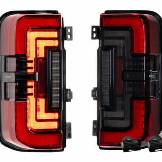 Morimoto® - XB™ Driver and Passenger Side Red LED Tail Lights