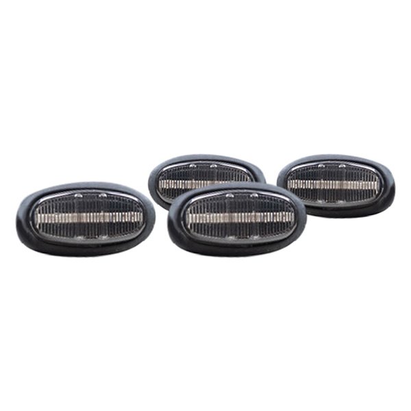 Morimoto® - XB™ Front and Rear Black/Smoke LED Side Marker Lights