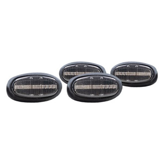 Morimoto® - XB™ Front and Rear Black Smoke LED Side Marker Lights