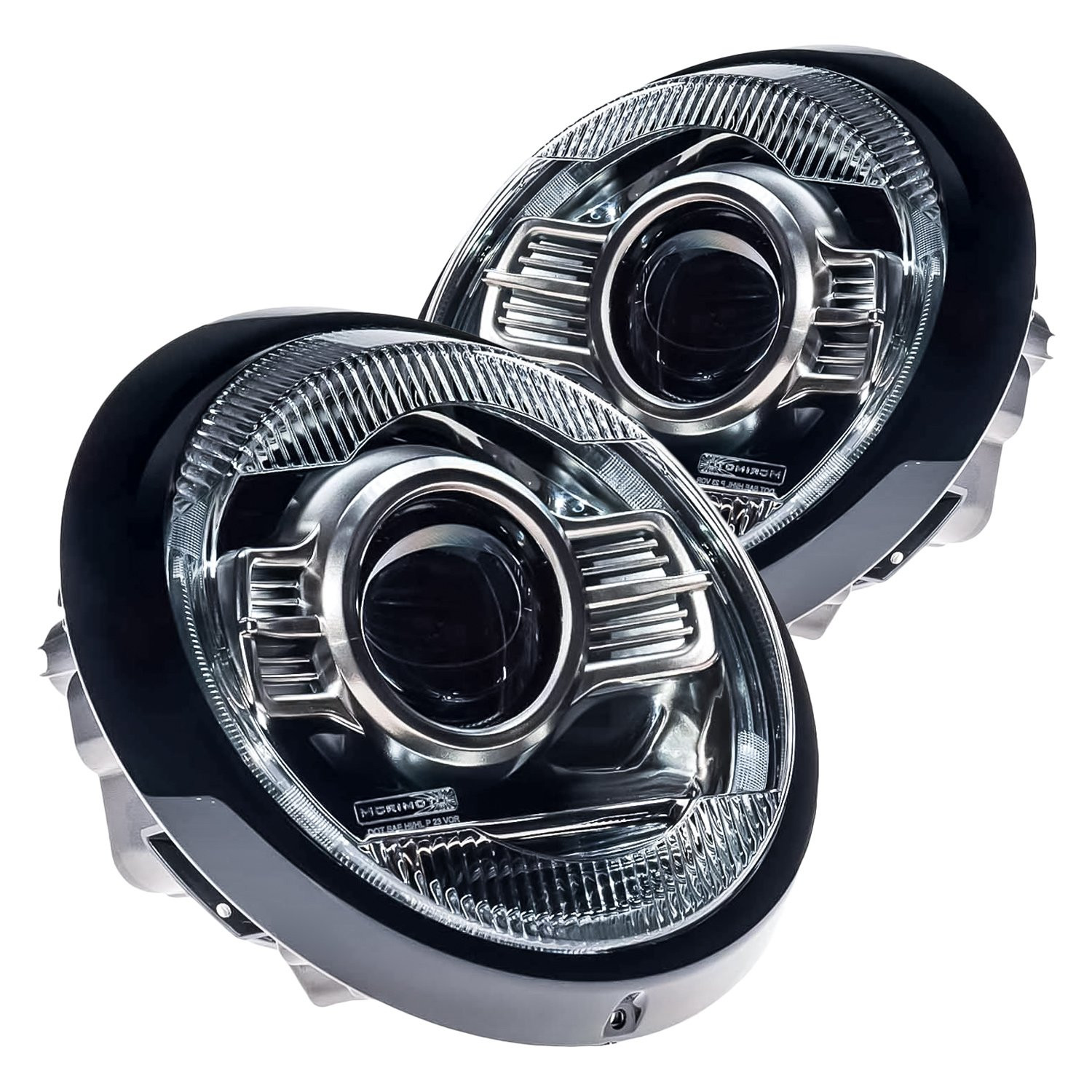 Morimoto® LF965M - XB™ Driver and Passenger Side Gunmetal Metallic