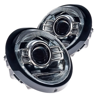 Morimoto® LF965M - XB™ Driver and Passenger Side Gunmetal Metallic