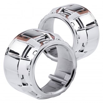 Morimoto® - Mini Gatling Gun Chrome Retrofit Projector Shrouds
