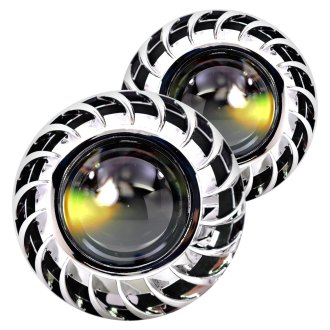Morimoto® - Mini Turbine Chrome Retrofit Projector Shrouds