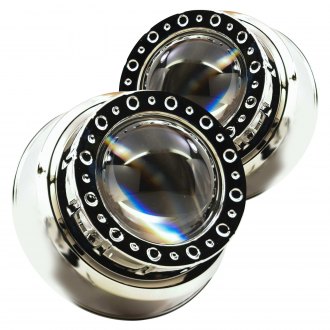 Morimoto® - G37S-R Chrome Retrofit Projector Shrouds