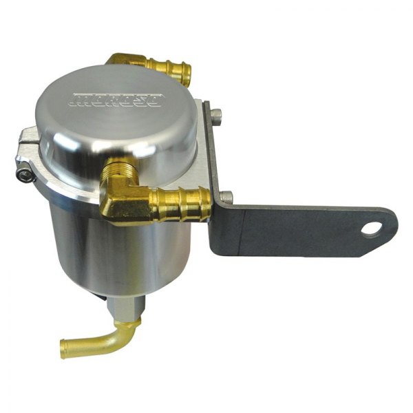 Moroso® 85530 Oil Catch Can Kit with Shaker Hood