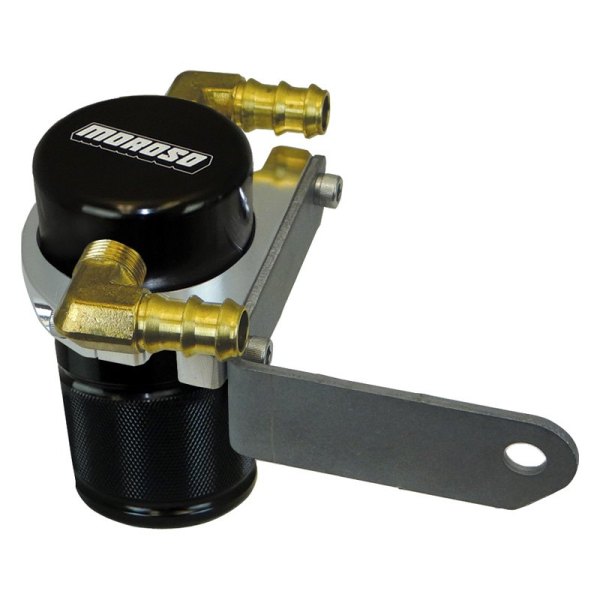 Moroso® 85697 Oil Catch Can Kit with Shaker Hood