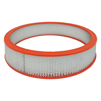 Moroso® - Round White Air Filter (14" OD x 5" H)