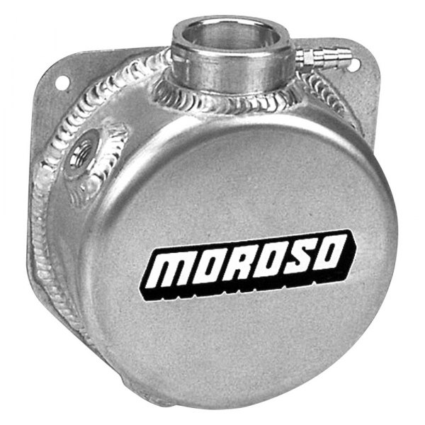 Moroso® - 1.5 QT Engine Coolant Expansion Tank with Stamp Filler Neck