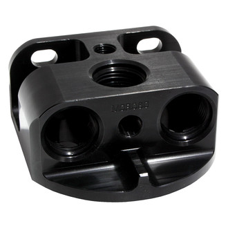 Moroso® - Front Port Remote Oil Filter Mount