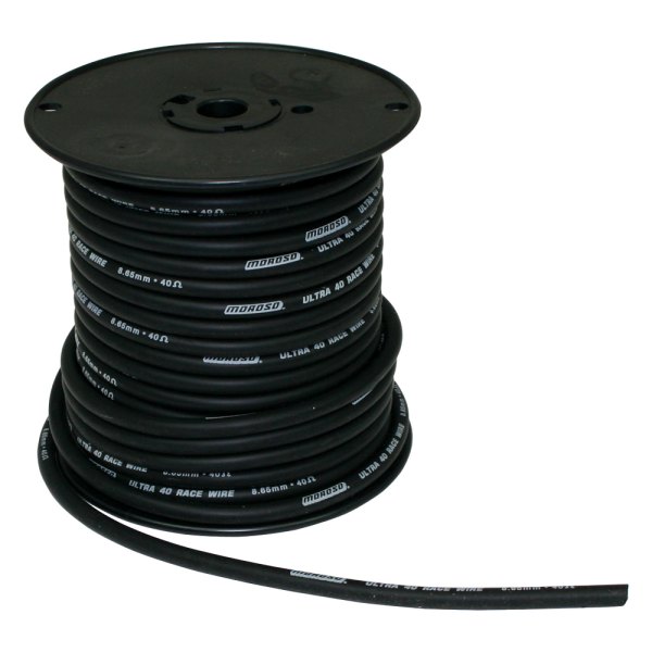 Moroso® - Ultra 40™ Ignition Wire Spool, Black