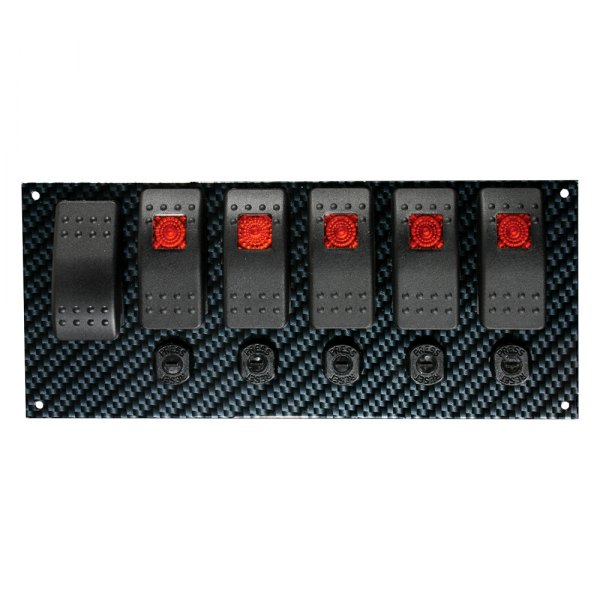 Moroso® 74193 Rocker Switch Panel