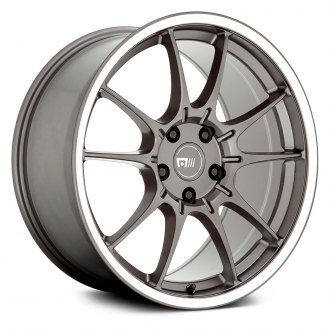 MOTEGI RACING® - MR152 SS5 Gunmetal with Machined Lip