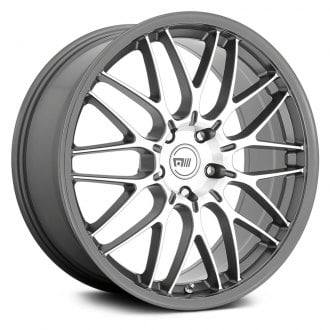 MOTEGI RACING® - MR153 CM10 Gunmetal with Machined Lip