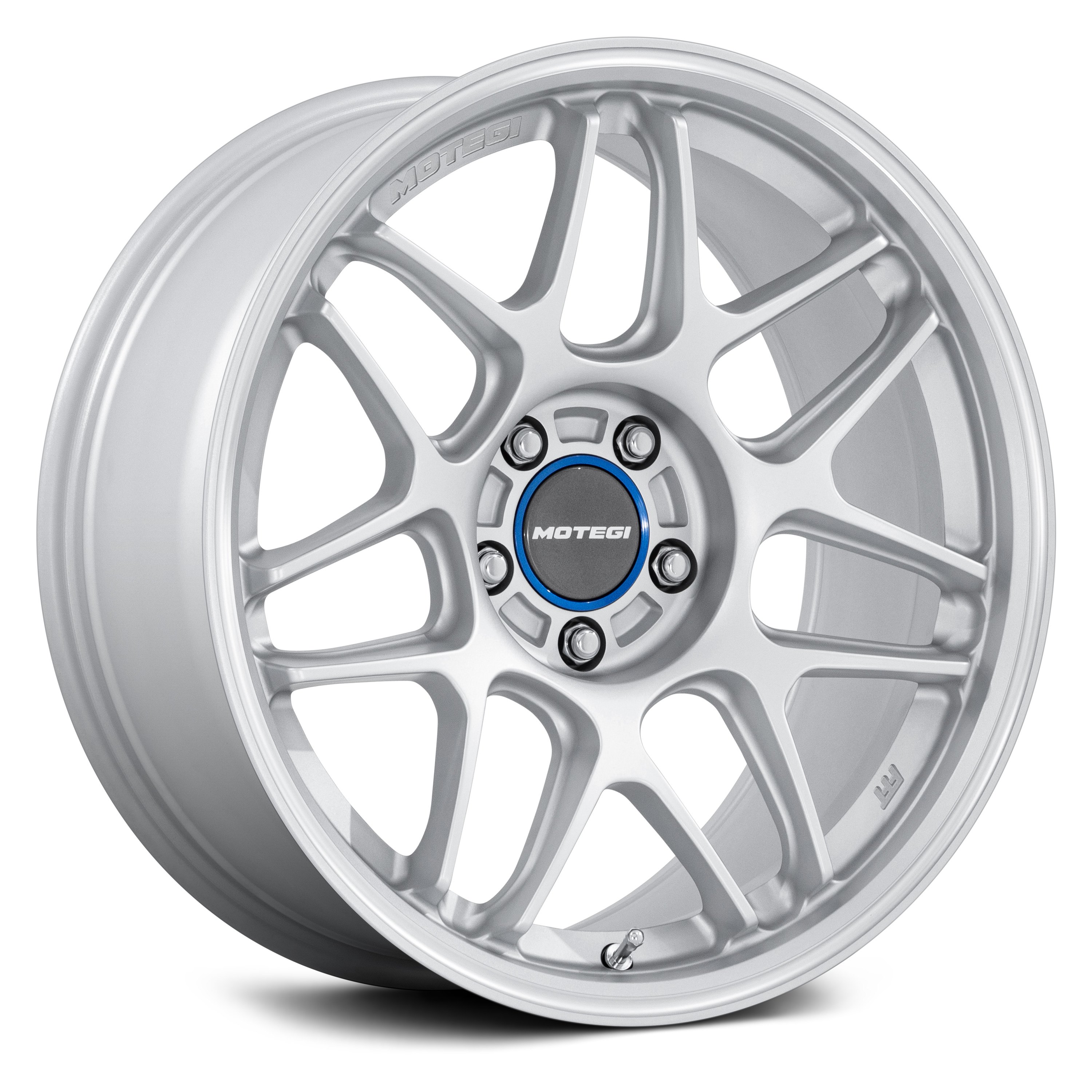 MOTEGI RACING® MR158 TSUBAKI Wheels - Hyper Silver with MOTEGI RACING® MR158 TSUBAKI Wheels - Hyper Silver with