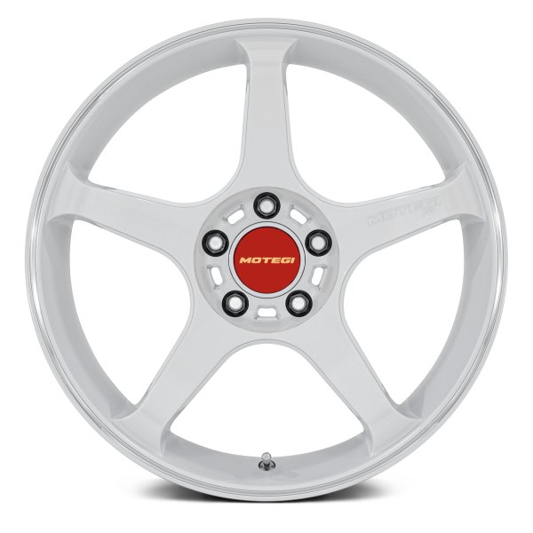 MOTEGI RACING® MR159 BATTLE V Wheels - Matsuri White Pearl
