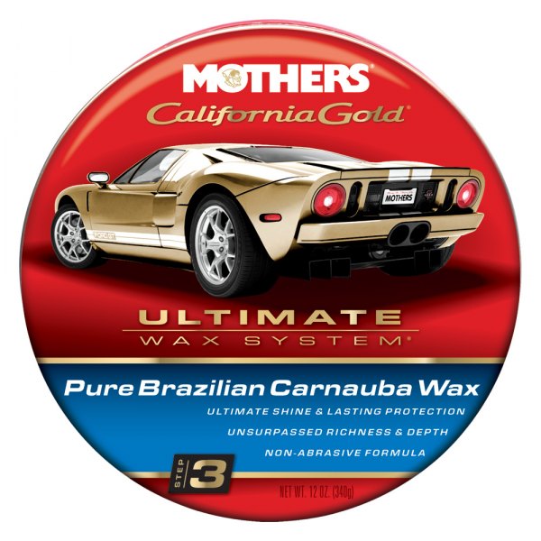 Mothers® - Ultimate Wax System™ California Gold™ 12 oz. Paste Pure Brazilian Carnauba Wax