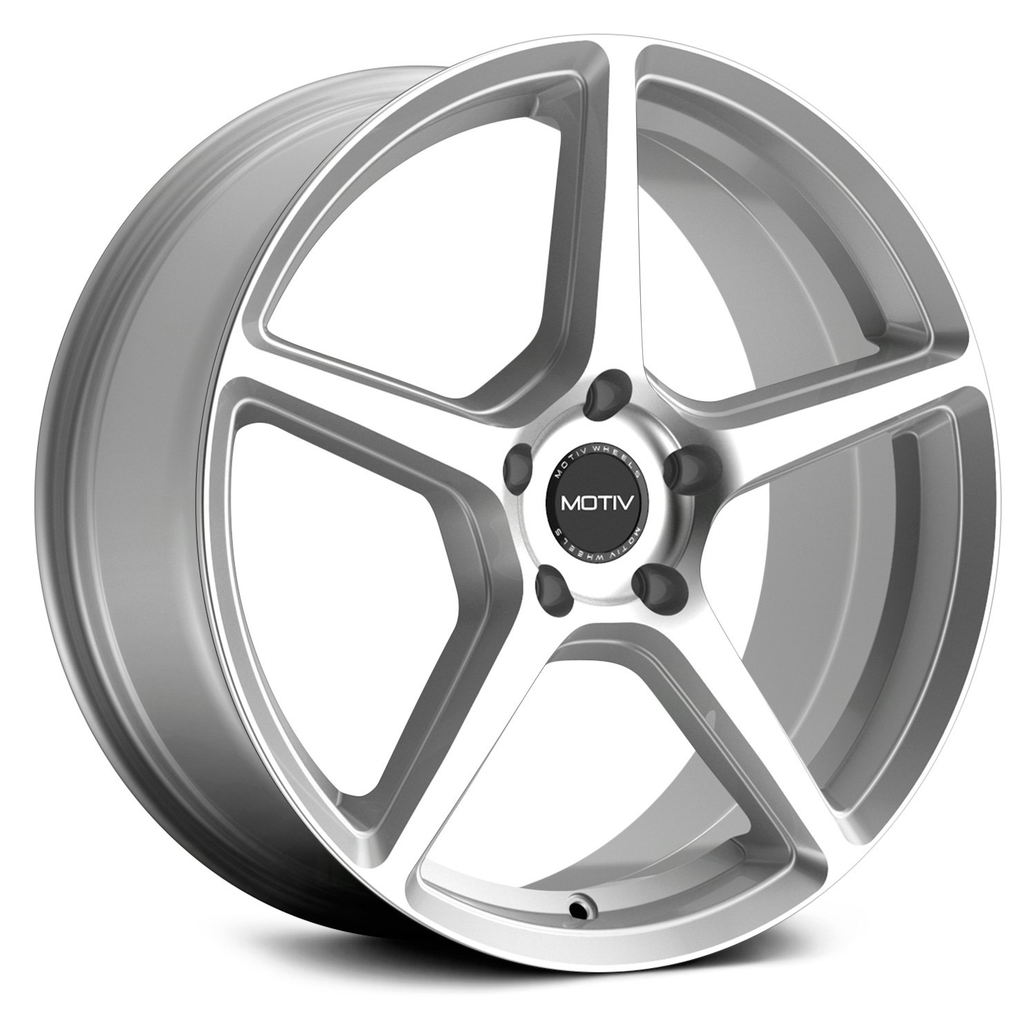 Motiv® 433ms Blade Wheels - Gloss Silver With Machined Face Rims