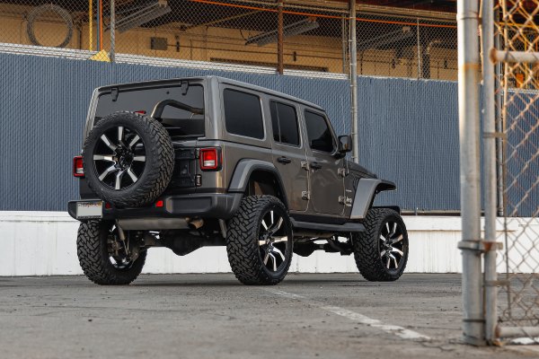 MOTO METAL® MO804 SPIDER Wheels - Gloss Black with Machined