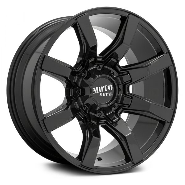 MOTO METAL® - MO804 SPIDER Gloss Black