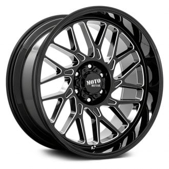 MOTO METAL® - MO805 PREDATOR Gloss Black with Milled Accents