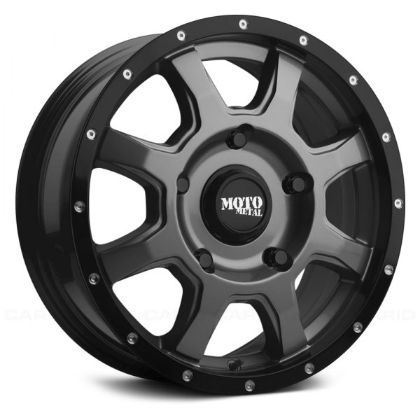 MOTO METAL® MO970 EURO VAN Wheels Gloss Gray with Gloss